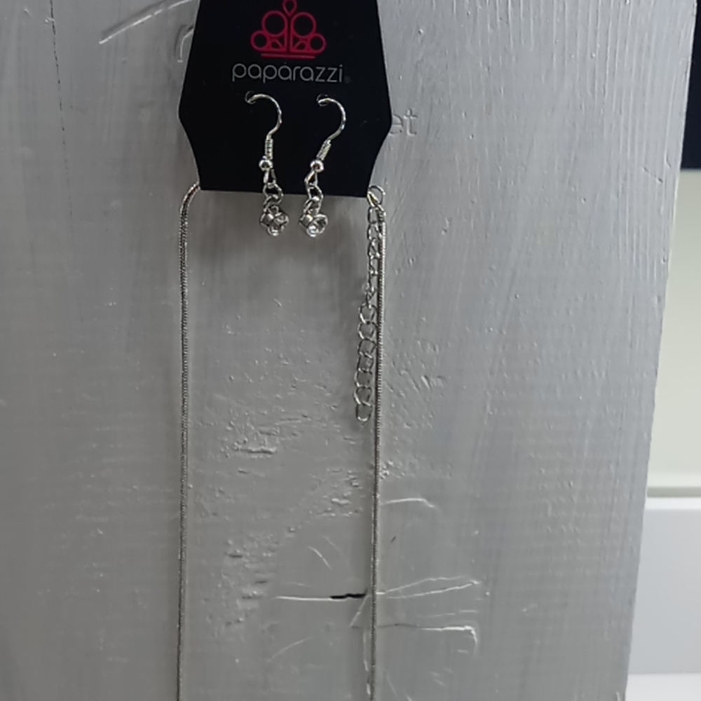 Necklace with earrings